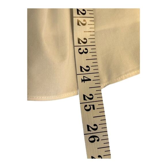 NEW‎ Madewell Women’s Size 4 Eyelet White Puff-Sleeve Babydoll Top NWT - Picture 7 of 8